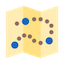 Icons8 treasure map 64